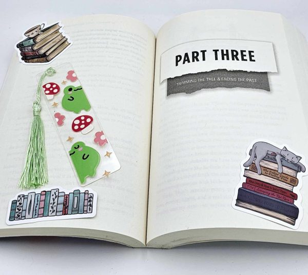 Toad-Stool Acrylic Bookmark