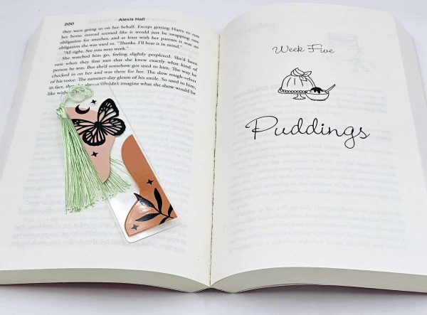 Bohemian Butterfly Acrylic Bookmark