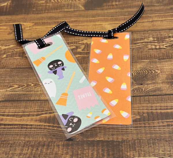 Hocus Pocus Reversible Halloween Bookmark