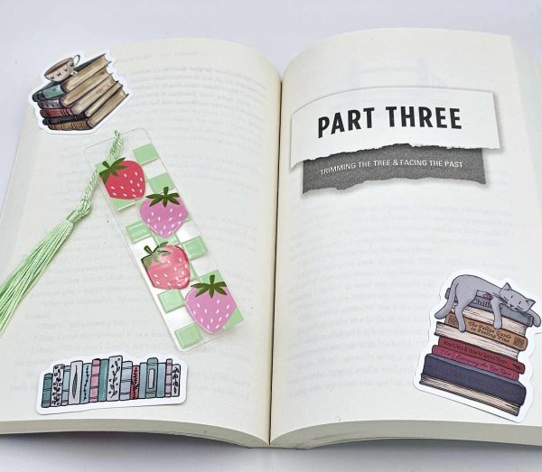 Strawberry Jam Acrylic Bookmark